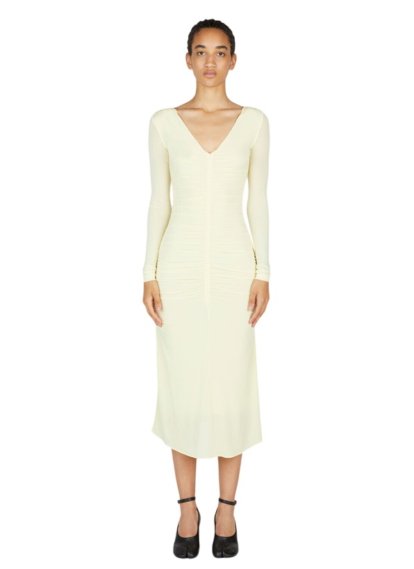 Photo: Isabel Marant Laly Ruched Semi-Sheer Dress