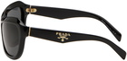 Prada Eyewear Black Swing Sunglasses