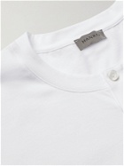 HANRO - Living Cotton-Jersey Henley T-Shirt - White