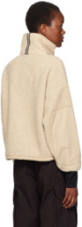 Canada Goose Beige Half-Zip Sweatshirt