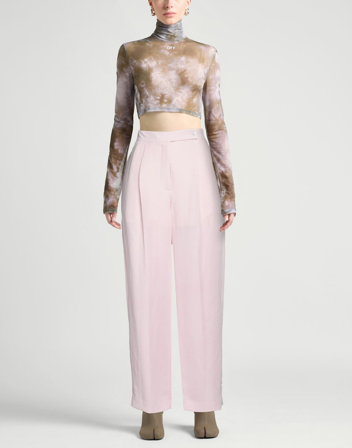 Le 17 Septembre Womens Pants in Pink