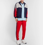 Nike - Martine Rose Colour-Block Tech-Jersey Track Jacket - Men - Blue