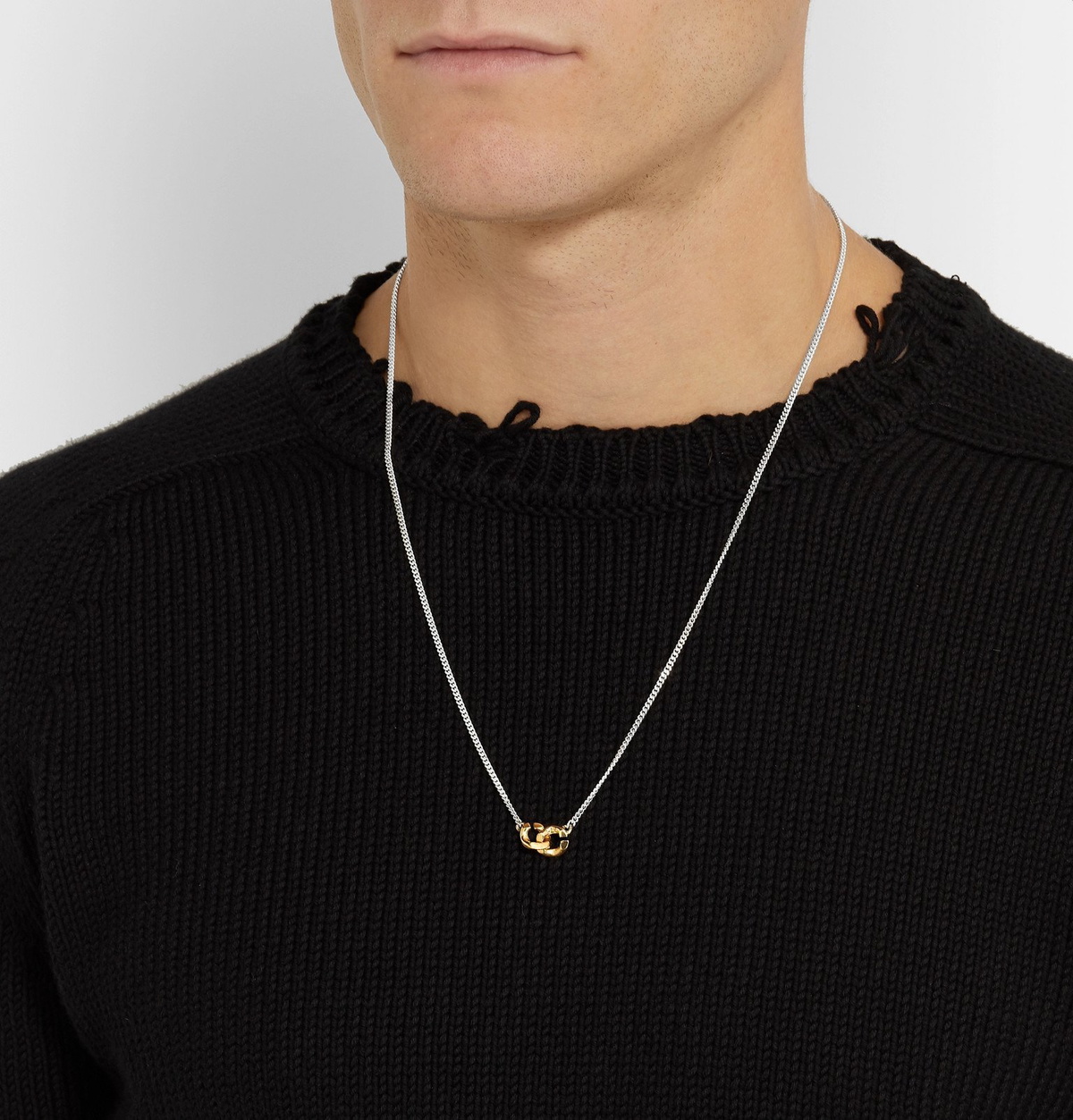 Bunney - Sterling Silver and 18-Karat Gold Chain - Gold