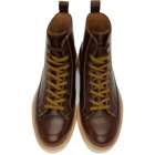 PS by Paul Smith Brown Leather Buhl Boots