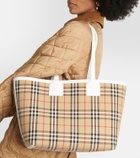 Burberry London Medium Burberry Check canvas tote bag