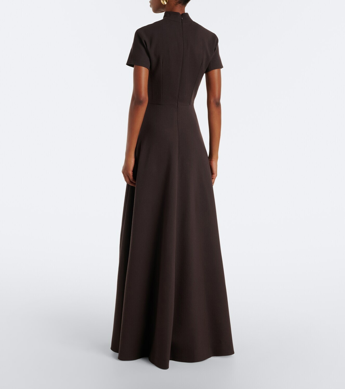 Emilia Wickstead Malinda wool crêpe maxi dress