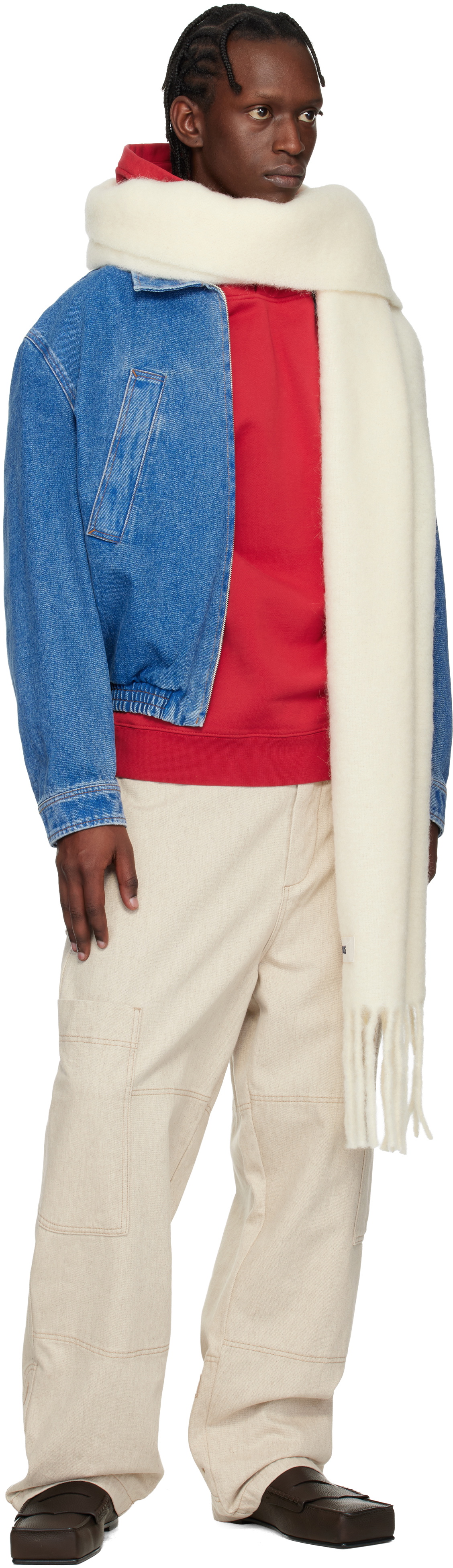 JACQUEMUS Off-White La Casa 'The Carro' Scarf