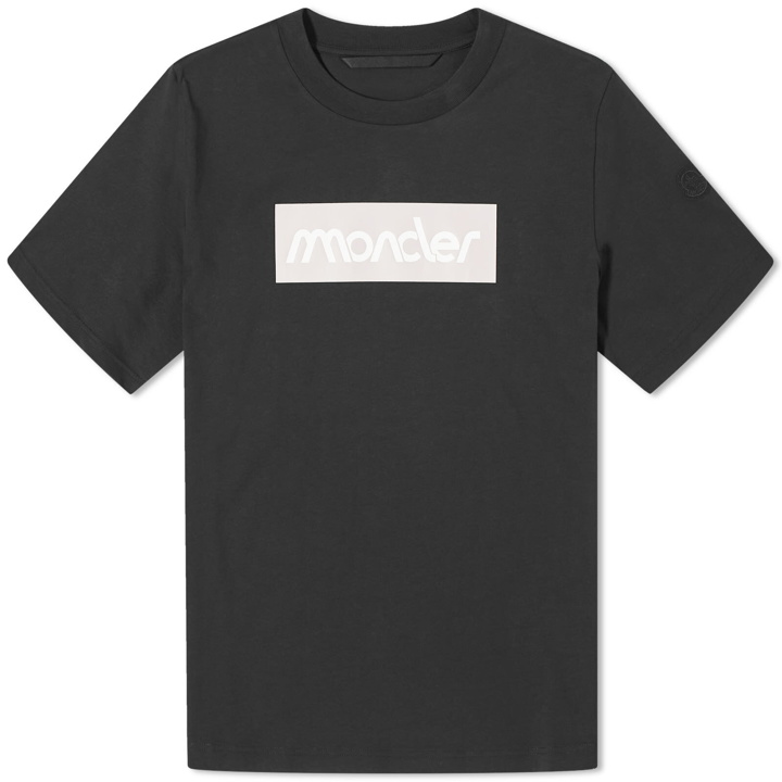 Photo: Moncler Men's Logo T-Shirt in Black