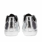 Maison Margiela Men's Broken Mirror Replica Sneakers in Silver