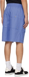 Isabel Marant Blue Nahlan Shorts