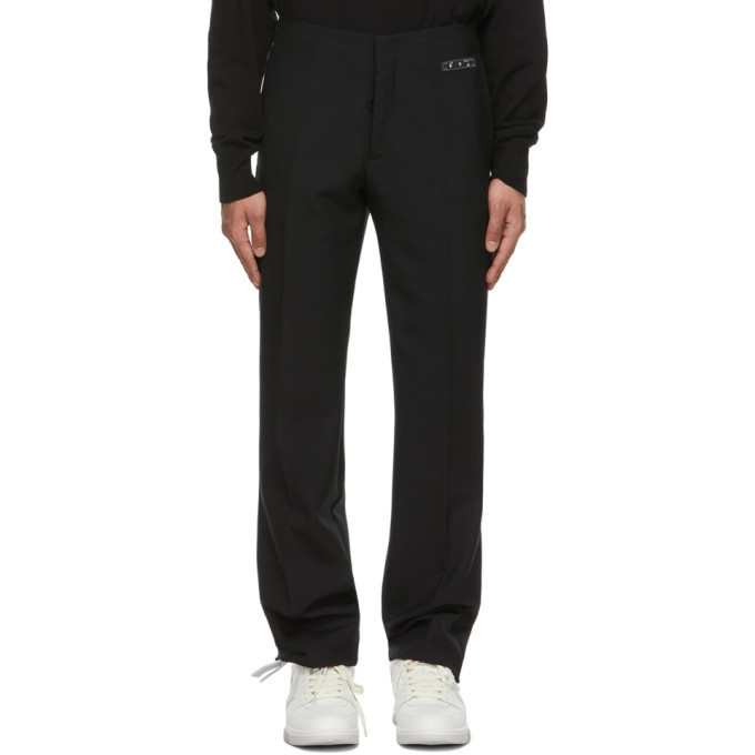 Photo: Off-White Black Clean Trousers