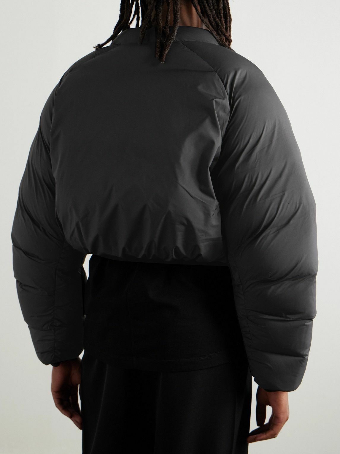 Entire Studios - Pillow Cropped Quilted Shell Down Bomber Jacket