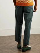 Beams Plus - Pleated Cotton-Twill Trousers - Gray