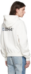 C2H4 White Staff Uniform Hoodie