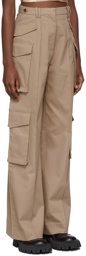 Rokh Brown Cotton Trousers