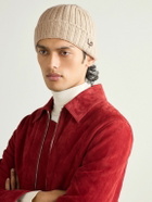 Loro Piana - Logo-Embroidered Ribbed Cashmere Beanie
