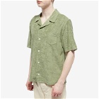Howlin by Morrison Men's Howlin' Cocktail Towelling Vacation Shirt in Agave