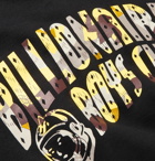 Billionaire Boys Club - Logo-Print Loopback Cotton-Jersey Hoodie - Black