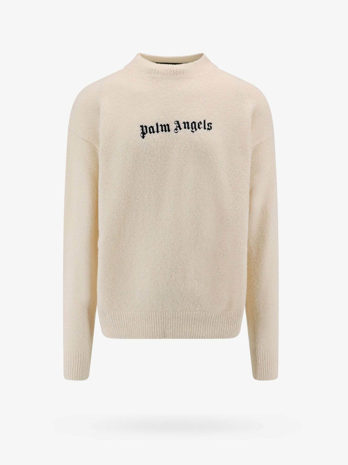 Palm Angels Navy Monogram Sweater in Blue for Men