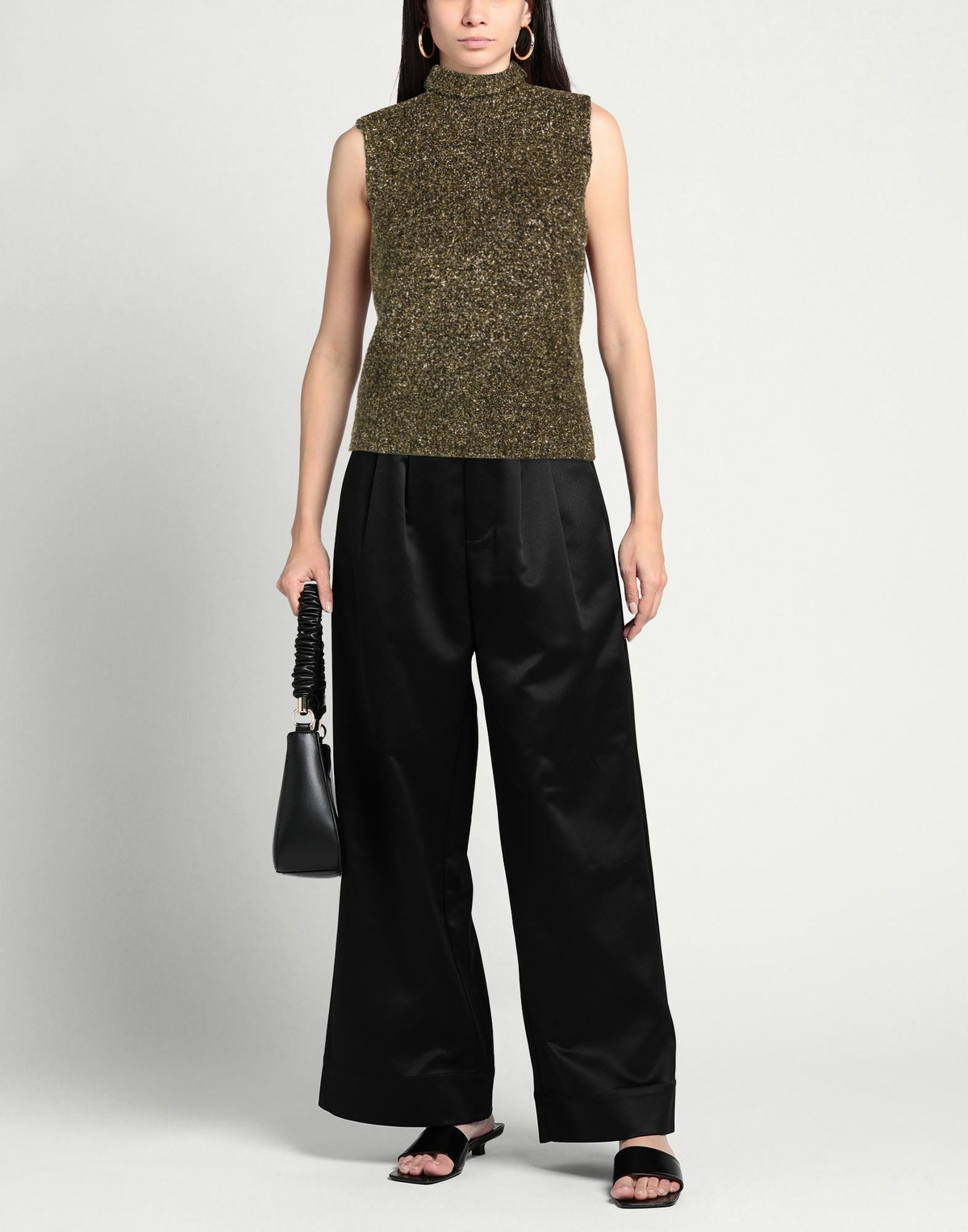 Róhe Womens Turtleneck in Gold