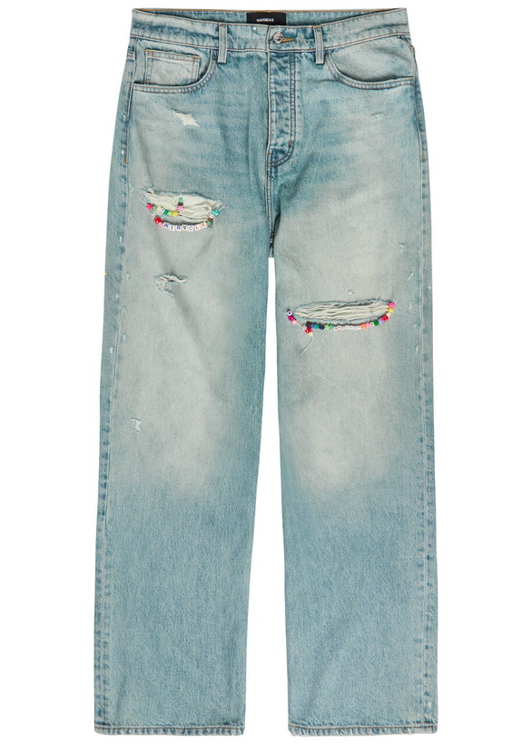 Photo: Nahmias Friendship Baggy Straight-leg Jeans Blue