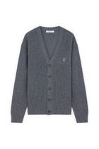 Maison Kitsuné Bold Fox Head Patch Comfort Ribbed Cardigan
