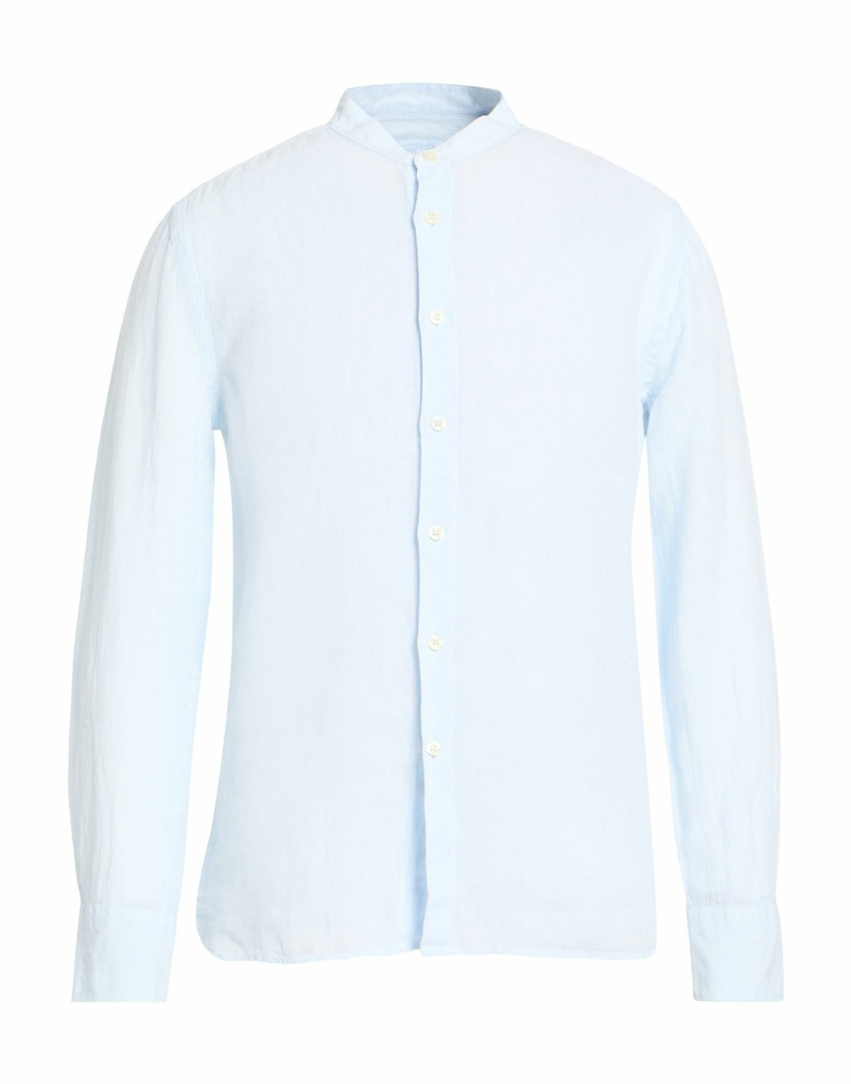120% Lino Mens Shirt Sky in Blue