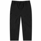 Comme des Garçons Men's Panel Drawstring Trouser in Black