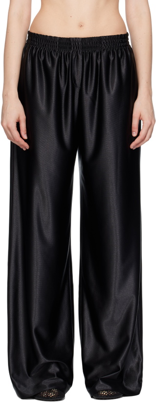 Photo: MARIE ADAM-LEENAERDT Black Chic Tracksuit Trousers