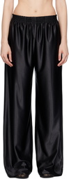 MARIE ADAM-LEENAERDT Black Chic Tracksuit Trousers