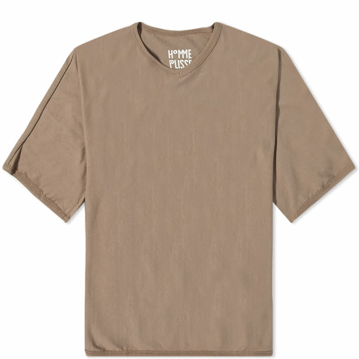 Photo: Homme Plissé Issey Miyake Men's Long Sleeve Release T-Shirt in Grey
