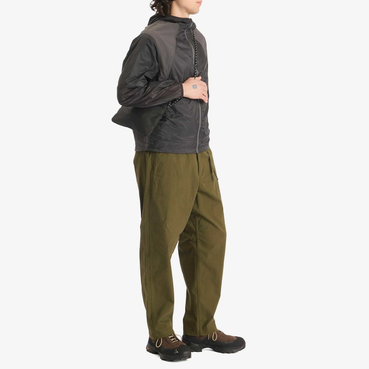 Manastash Men's Flex Climber Wide Leg Pants in Olive