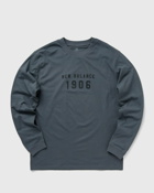 New Balance Sport Essentials Graphic Long Sleeve T Shirt Blue/Grey - Mens - Longsleeves