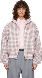 WILLY CHAVARRIA White & Red Ruff Rider Track Jacket