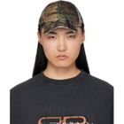 Balenciaga Khaki Camo Cap