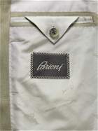 Brioni - Linen and Silk-Blend Blazer - Green