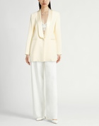 Erika Cavallini Womens Blazer Cream
