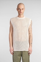 Laneus Knitwear In Beige Viscose