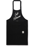 Café Kitsuné - Logo-Print Cotton Apron