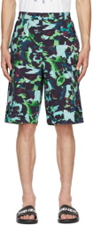 Kenzo Multicolor Archive Flower Shorts