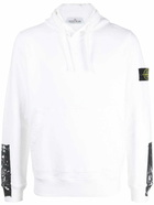 STONE ISLAND - Compass Cotton Hoodie