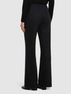 LORO PIANA - Robin High Rise Cashmere Straight Pants