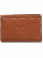 CELINE - Logo-Debossed Leather Cardholder