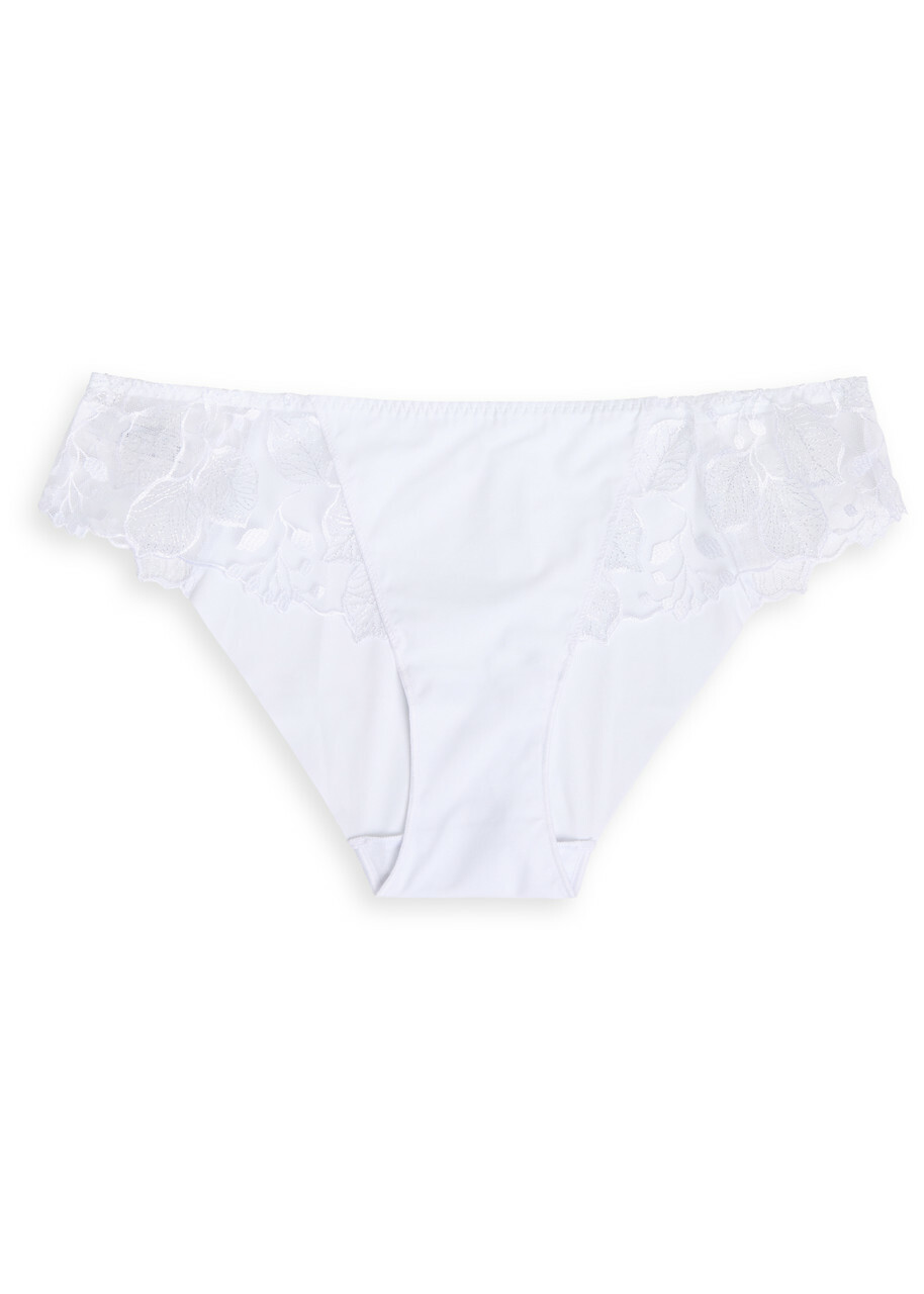 Simone PÉRÈLE Lace Briefs White