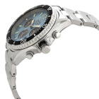 Orient Sports Solar Powered Chronograph Blue Dial Mens Watch RATX0206L10B