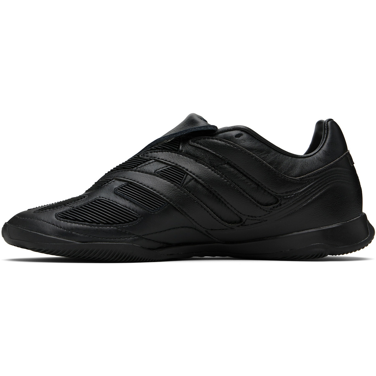 Y-3 Black Leather Predator Precision Sneakers