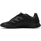 Y-3 Black Leather Predator Precision Sneakers