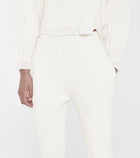 Stella McCartney - Ribbed wool-blend straight pants