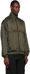Givenchy Green 4G Jogger Jacket