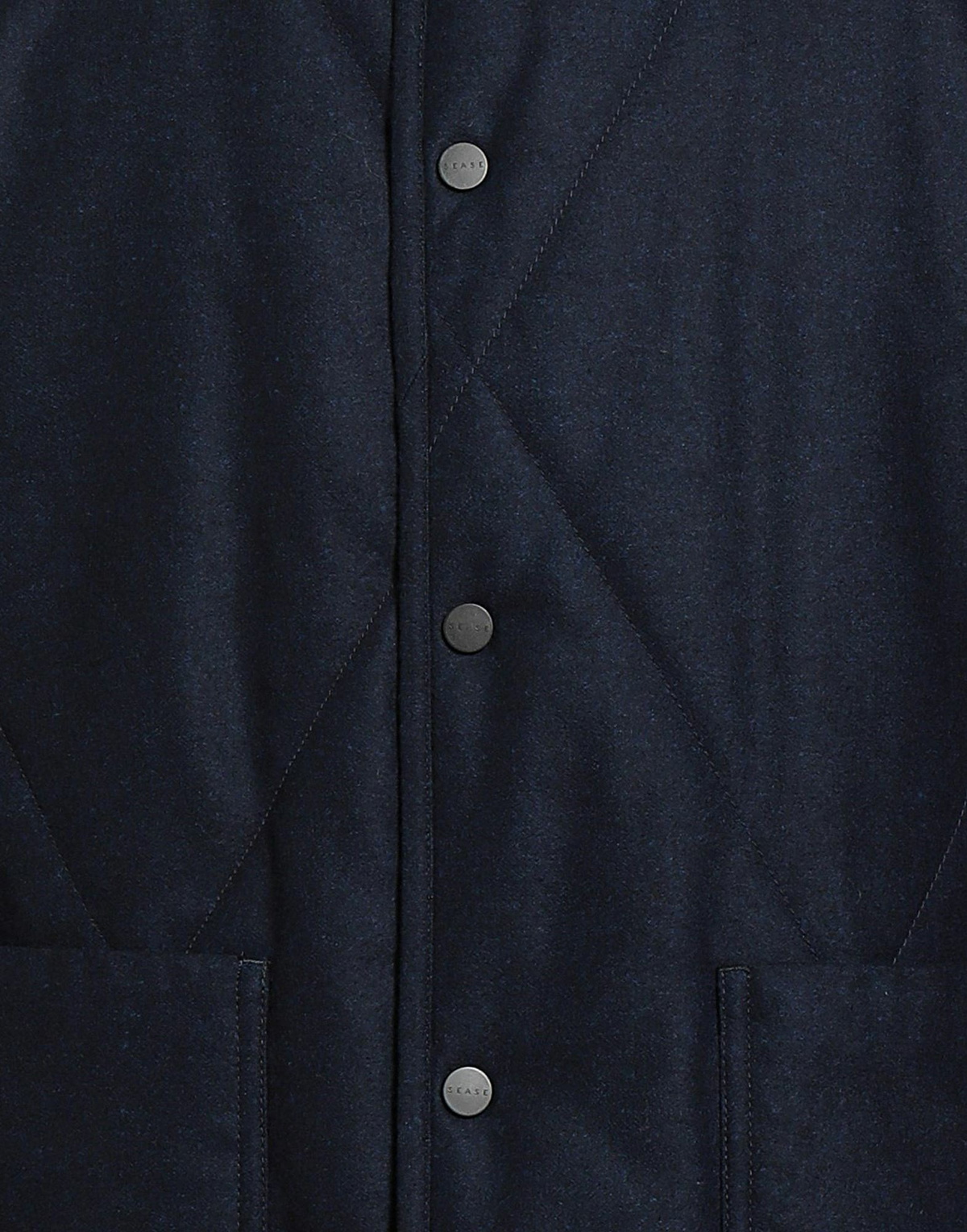 Sease Mens Puffer in Navy